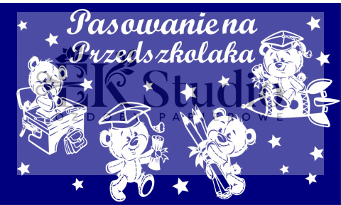 Pasowanie na przedszkolaka +misie